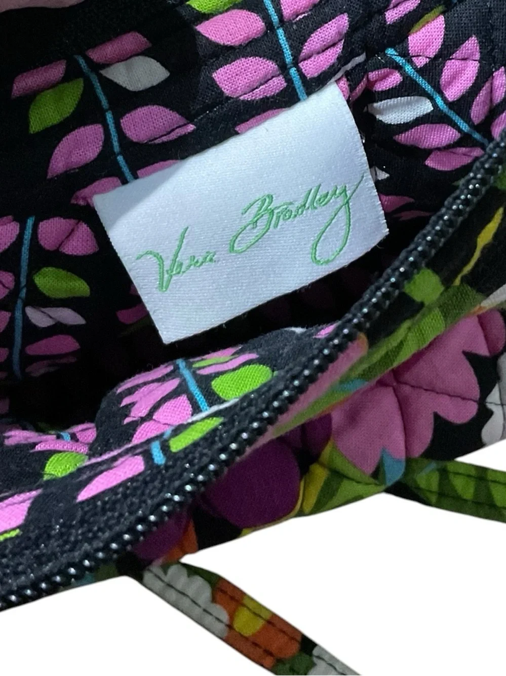 Vera Bradley Frannie Quilted Floral Crossbody in Va Va Bloom